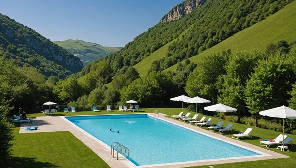 Découvrez les location de notre camping avec piscine dans le pays basque