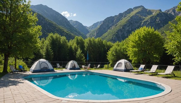 Camping avec piscine dans les pyrénées-orientales – séjour détente au cala gogo