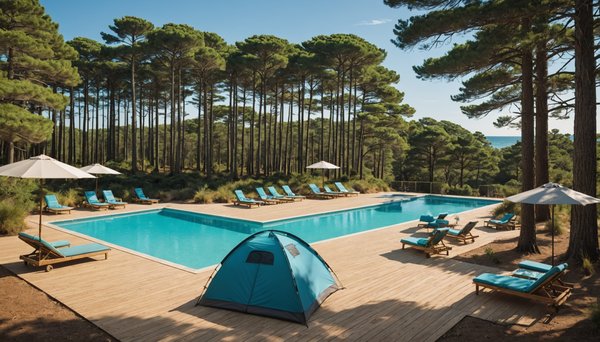 Piscine ou ocean que privilegier pour un camping a arcachon