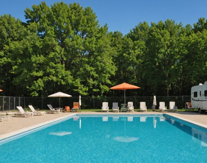 Profitez d’un camping avec piscine chauffée en gironde