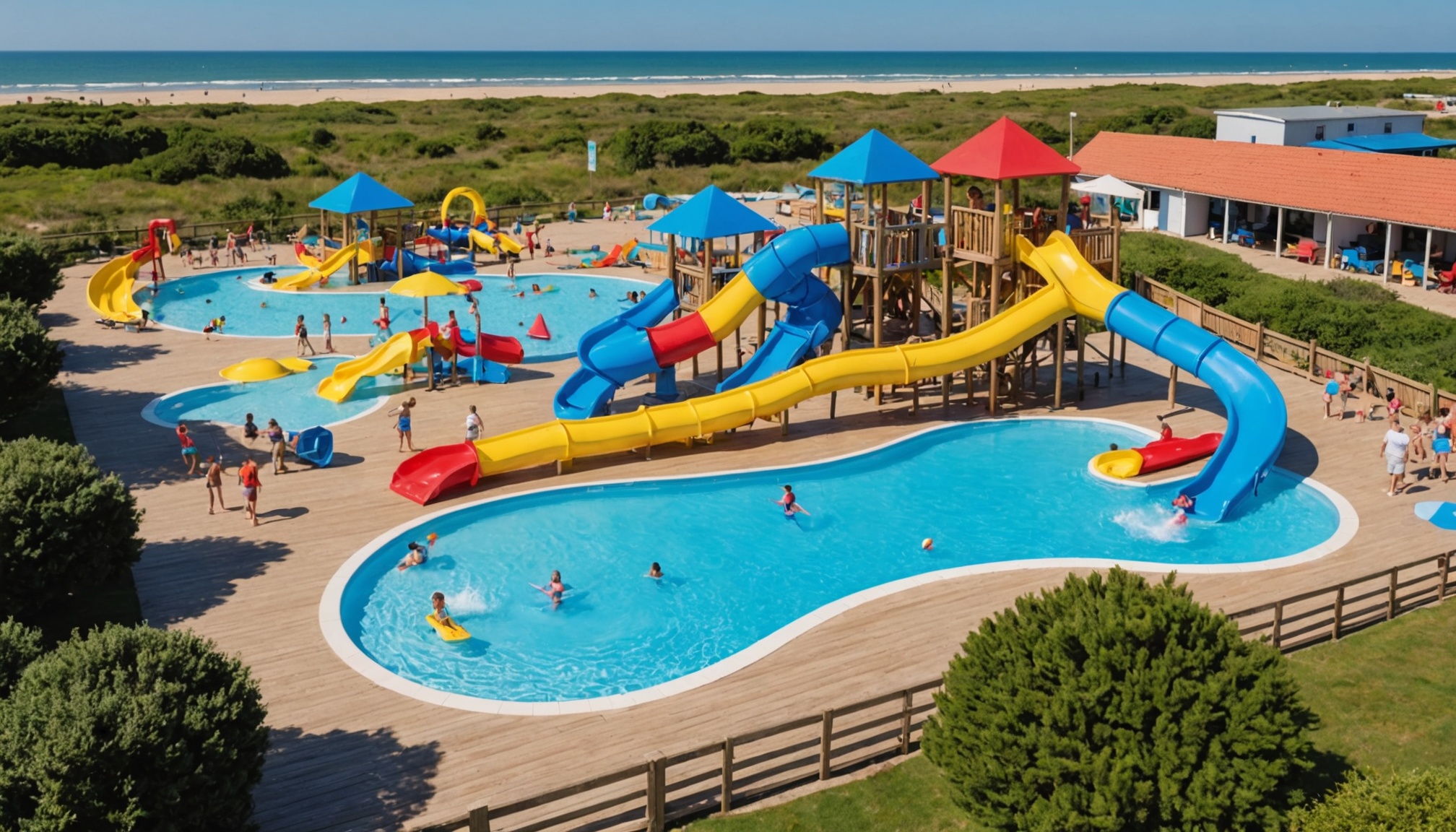 Camping avec parc aquatique à saint-jean-de-monts