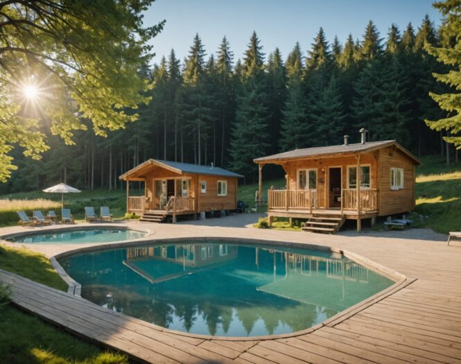 Camping piscine vosges guide : détente et nature