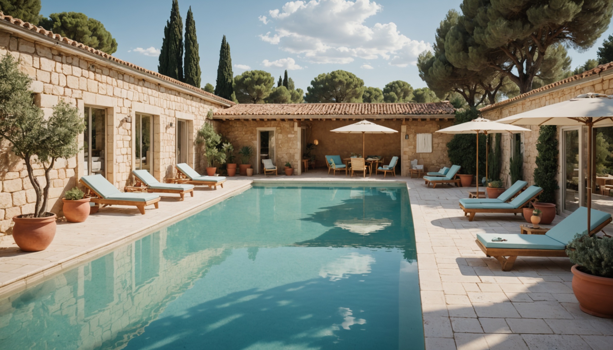 Les campings avec piscine couverte dans le vaucluse avec le camping les fontaines